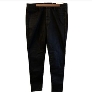 American Eagle High Rise Black Metallic Jegging